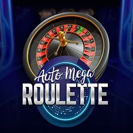 Auto Mega Roulette online game logo by Pragmatic Play on megabingo.net