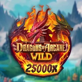 Enjoy Dragons of Arcane Wild by Foxium – logo hosted on megabingo.net