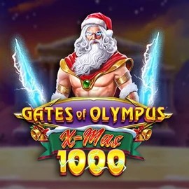 Gates of Olympus Xmas 1000 by Pragmatic Play, showcased at megabingo.net – game logo