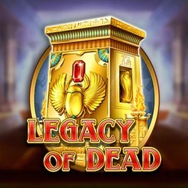 Legacy of Dead logo by Play'n GO at Mega Bingo