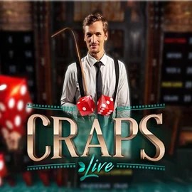 Play the Live Craps slot by Evolution on Mega Bingo