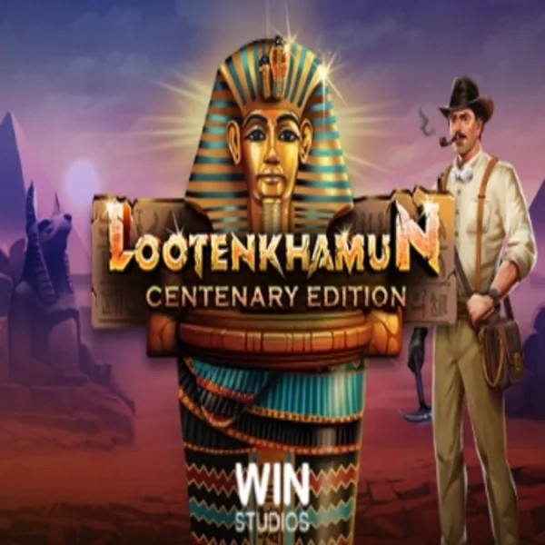 LootEnKhamun Centenary logo by bwin.party at Mega Bingo