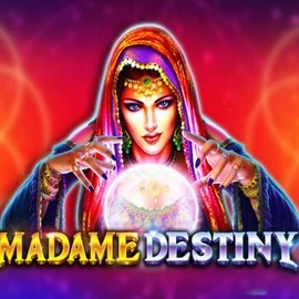 Madame Destiny slot logo by Pragmatic Play at Mega Bingo
