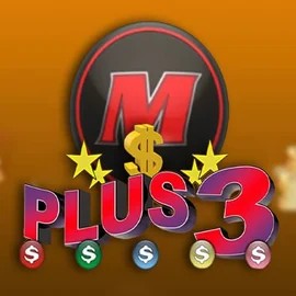 Plus 3 - Classic slot logo by FBM at Mega Bingo
