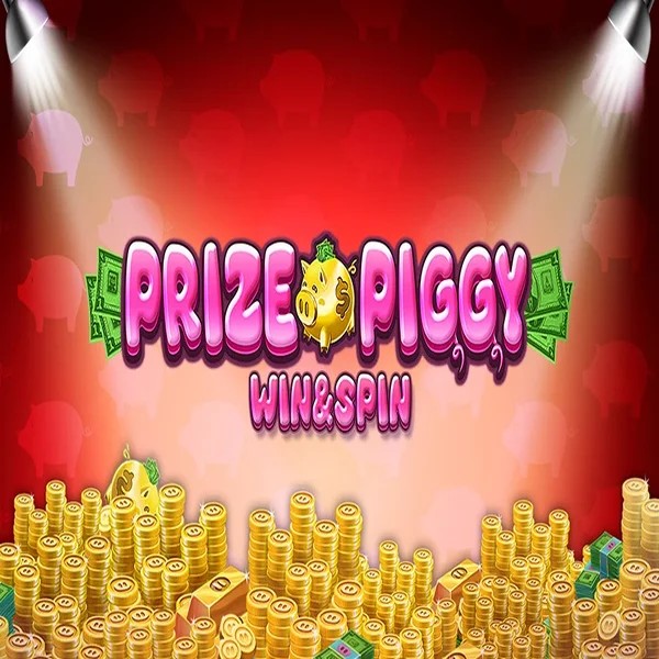 Prize Piggy Win & Spin slot visual from Inspired Gaming available on megabingo.net