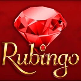 Rubingo slot logo by FBM at Mega Bingo