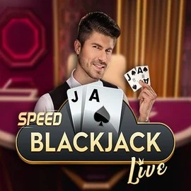 Speed Blackjack slot icon by Pragmatic Play, available at Mega Bingo