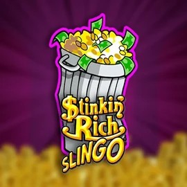 Stinkin Rich Slingo game by Slingo – logo hosted on Mega Bingo